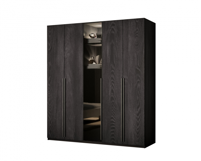 DRESSING DALLAS NEGRU 180x60x200cm, LED [7]