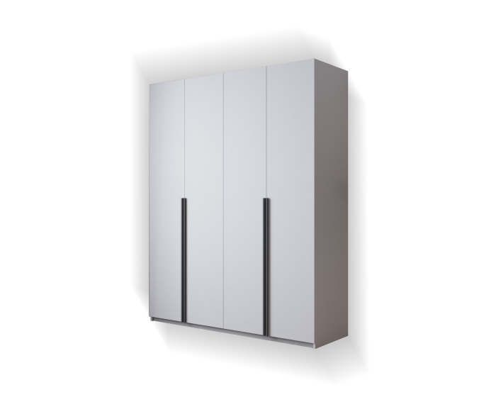 DRESSING WINSTON ALB 160x60x200cm,  LED, PAL 18mm [6]