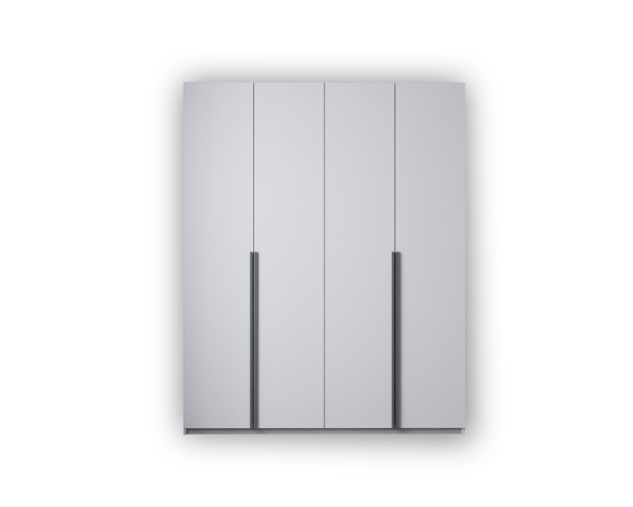 DRESSING WINSTON ALB 160x60x200cm,  LED, PAL 18mm [7]