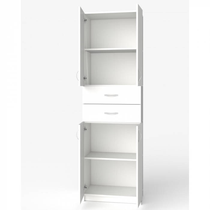 Dulap KSC-11 RO, 60x37x196 cm, alb [4]