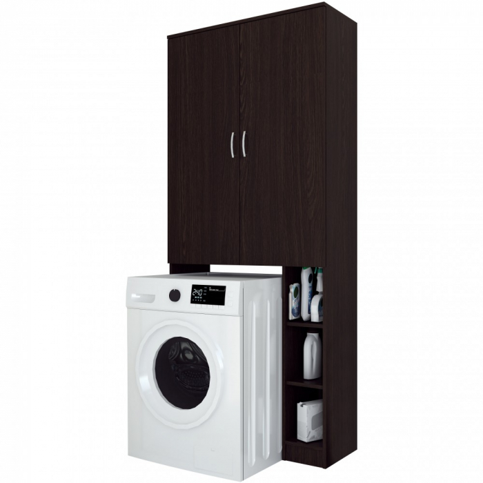 Dulap MS 2U Polite, 85x35X199 cm, wenge [2]