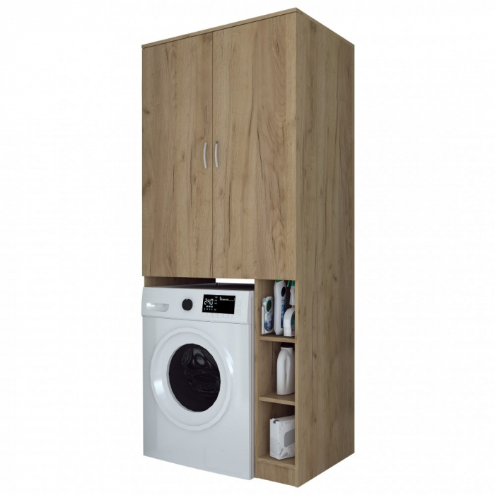 Dulap MS 2U Polite, 85x60X199 cm, Stejar K003 [2]