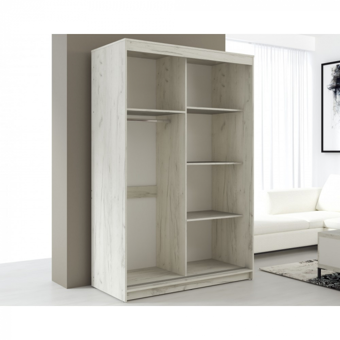 Dulap UC MP2, 130x60x200cm, Stejar K001 [2]
