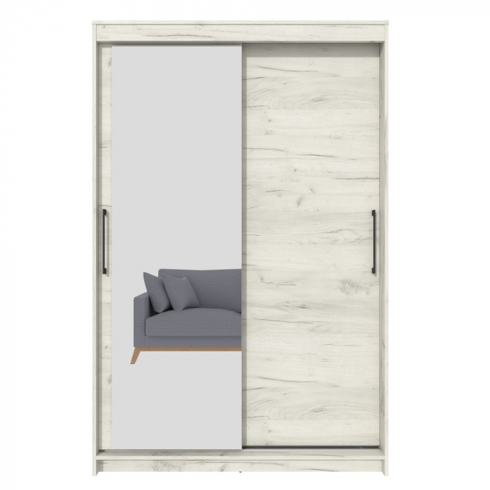 Dulap UC MP2, 130x60x200cm, Stejar K001 [3]