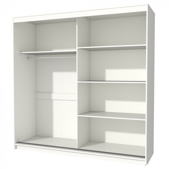 Dulap UC MP3, 180x60x200cm, Alb [7]