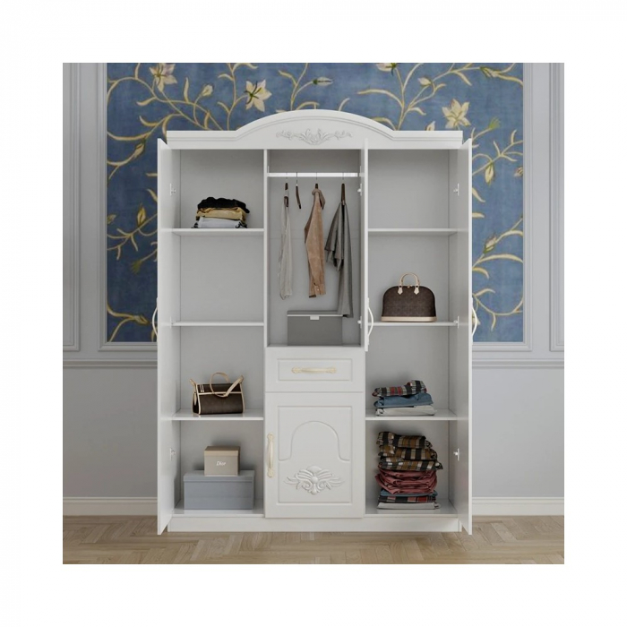 Dulap ZQE 001 MDF - 4U+1S, 150x200x50cm [5]