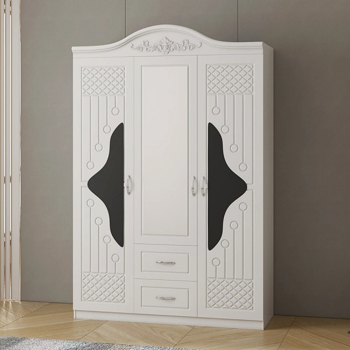 Dulap ZQE 005 MDF - 3U+2S, 150x50x200cm [1]