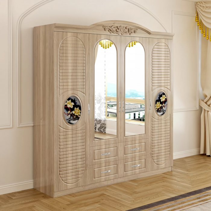 Dulap ZQE 026 MDF - 4U+2S, 200x200x50cm [2]