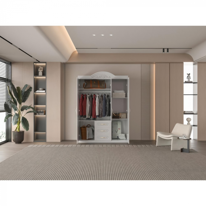 Dulap ZQE-049MDF - 3U/3S, 150x50x200cm [2]