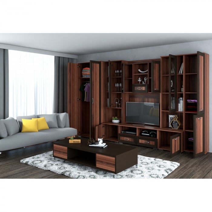 Living Alex C2 nuc havana 320X52X200cm [2]