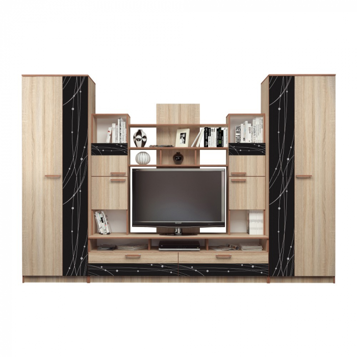 Living Baghira RO Sonoma+Kasmir 330X52X212Cm [2]
