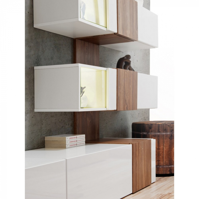 Living Quill alb lucios + nuc 250x40x160cm [4]