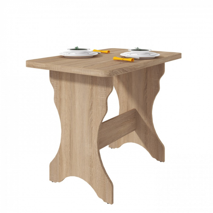 Masa bucatarie KC-2 UA, 90x60x73 cm, sonoma [5]