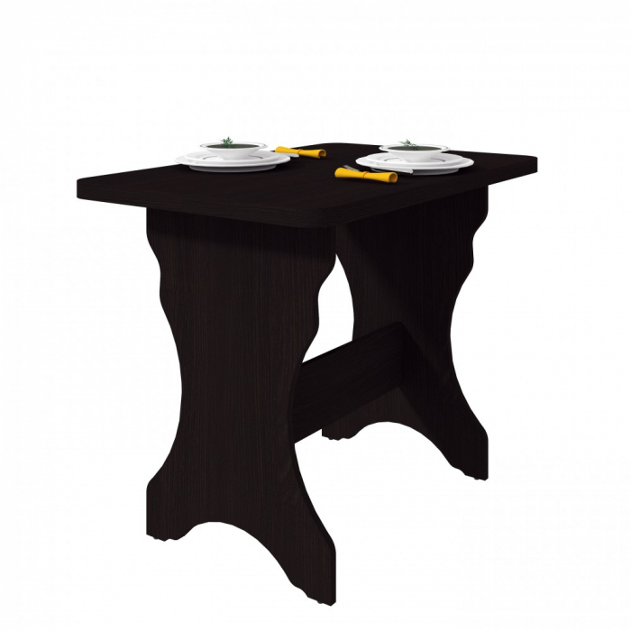 Masa bucatarie KC-2 UA, 90x60x73 cm, wenge [4]