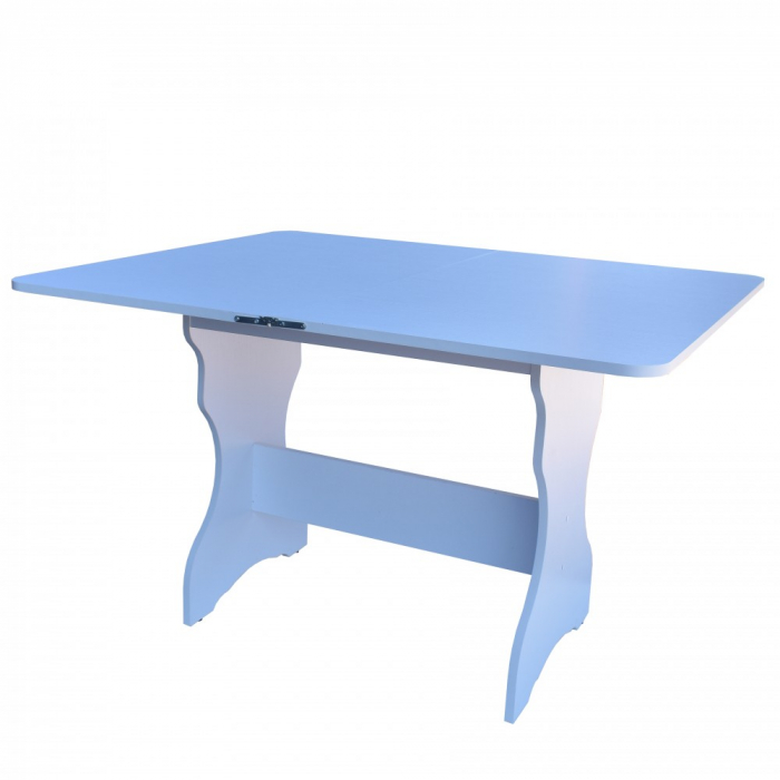 MASA BUCATARIE KC-3 ALB EXTENSIBILA, 90x59x74cm [2]