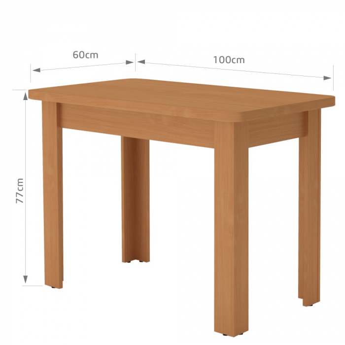 Masa bucatarie KC-6, FAG 100x60x77cm [2]