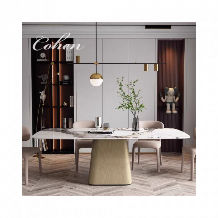 Masa dining 627 marmura alba 1800*900*750mm [3]