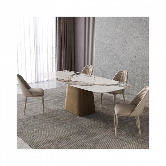 Masa dining 627 marmura alba 1800*900*750mm [2]