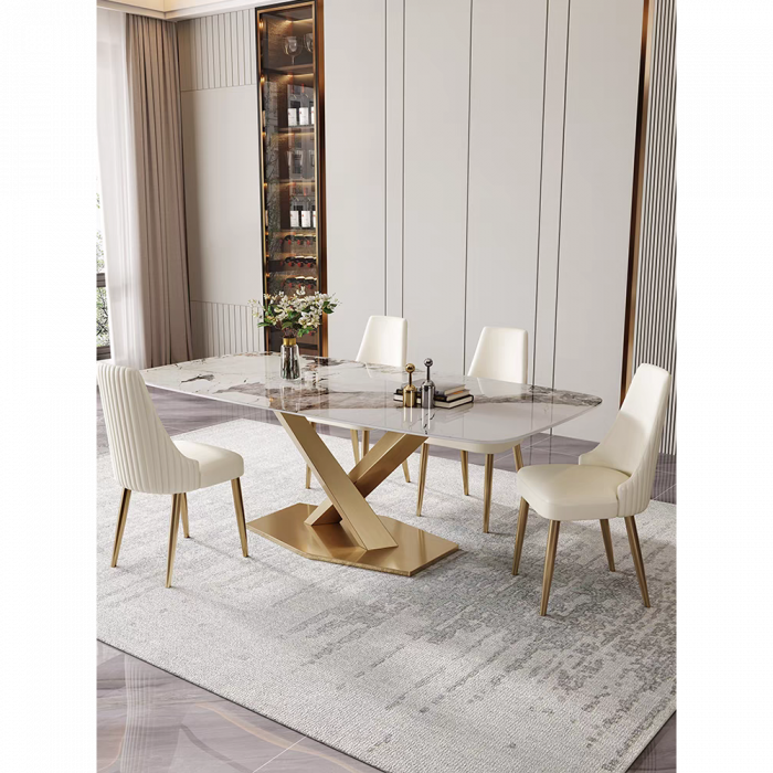 Mese marmura - MASA DINING MARMURA 621 1800*900*750mm
