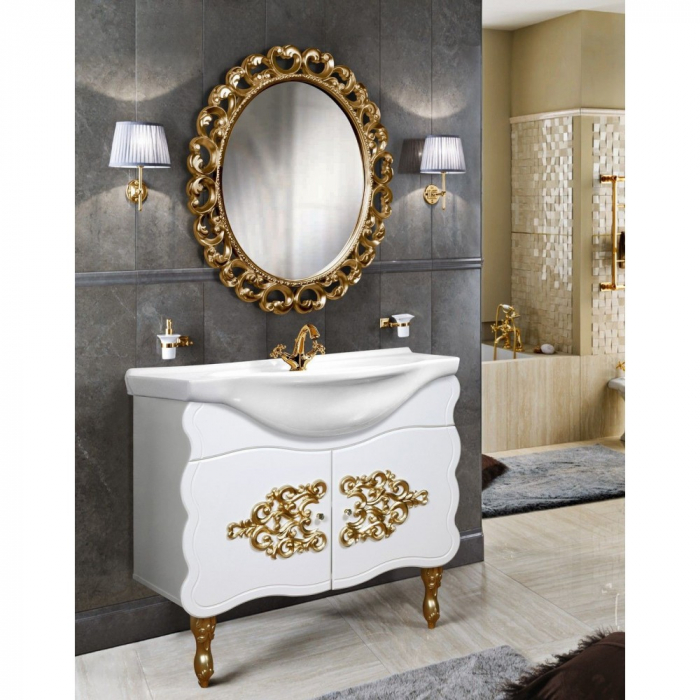 Masca baie + lavoar Temptation, 66x90x47cm, Aur [2]