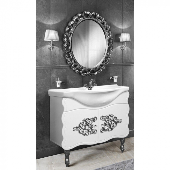 Masca baie + lavoar Temptation, 87x90x51cm, Argint [2]