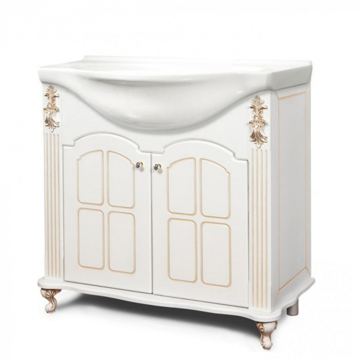 Masca baie + lavoar Versailles, 85x88x45cm, Aur [1]