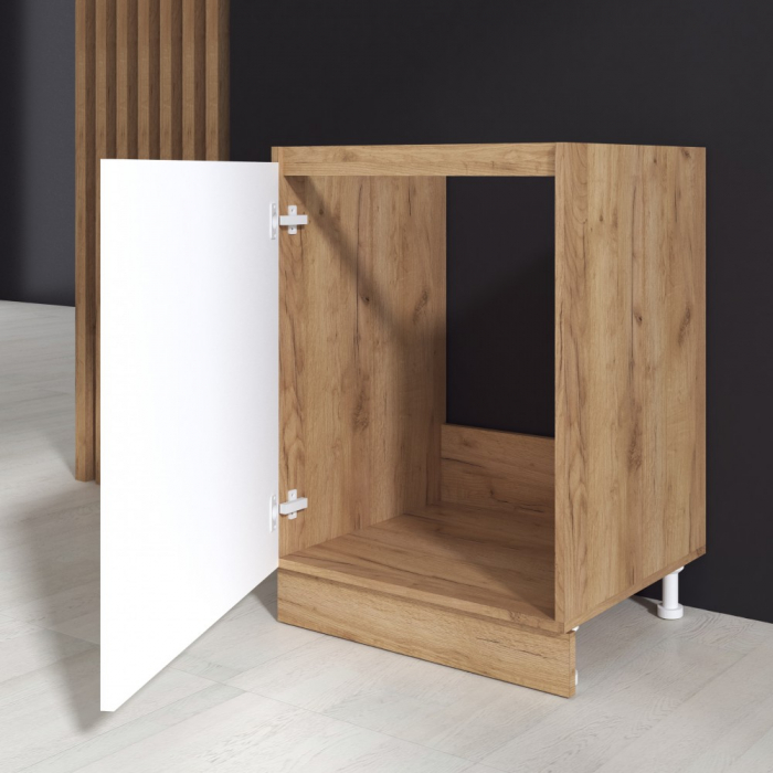 Masca chiuveta Chelsea, 60-1u, Stejar K003 + Acril Alb [2]