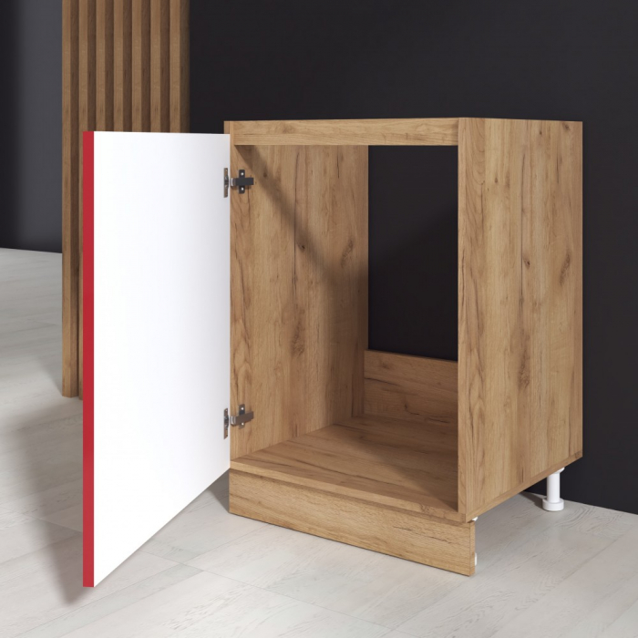 Masca chiuveta Chelsea, 60-1u, Stejar K003 + Acril Rosu [2]