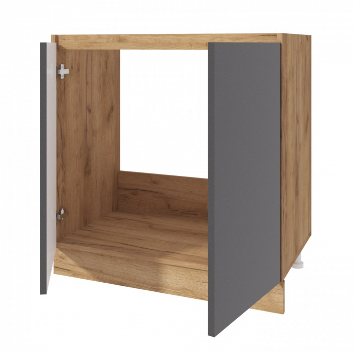 Masca chiuveta Chelsea, 90-2u, Stejar K003 + Acril Antracit [5]