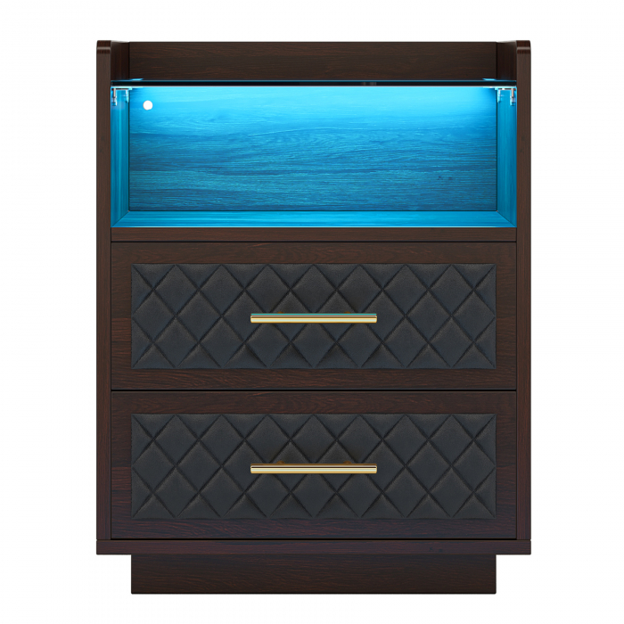 NOPTIERA AZZURO MDF+STICLA, LED RGB,50*40*64 cm [4]