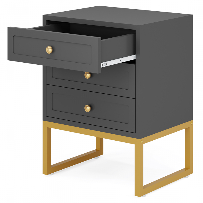 NOPTIERA BRISTOL 50 x 40 x 66 CM MDF+METAL [4]