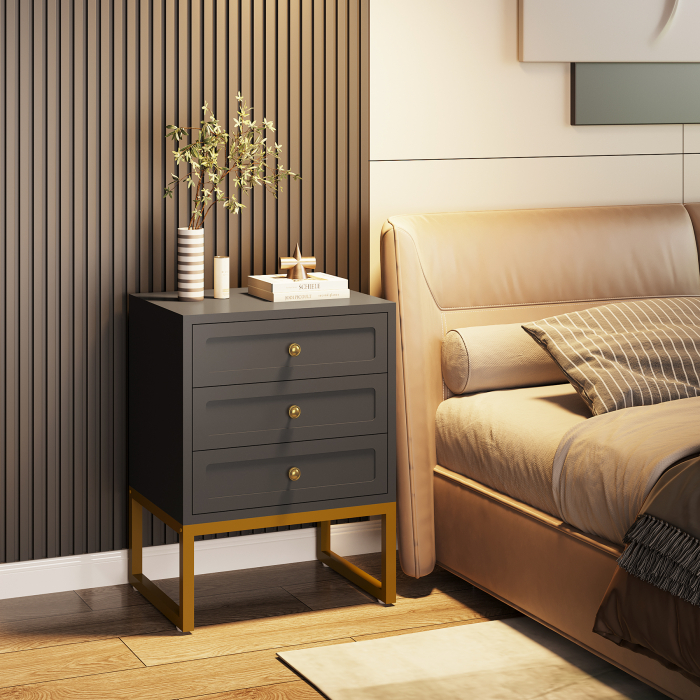 NOPTIERA BRISTOL 50 x 40 x 66 CM MDF+METAL [11]