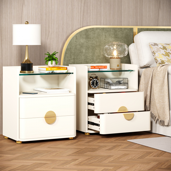 NOPTIERA VERSAY LUX MDF + STICLA,50X40X62 CM [3]