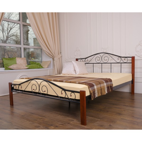 Pat Metalic ALICE LUX WOOD, 140x200cm CREM [2]