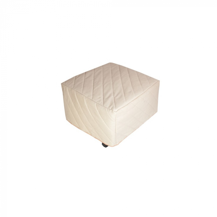 Pat metalic pliant Kristin c940, 195x79x46cm, crem [4]
