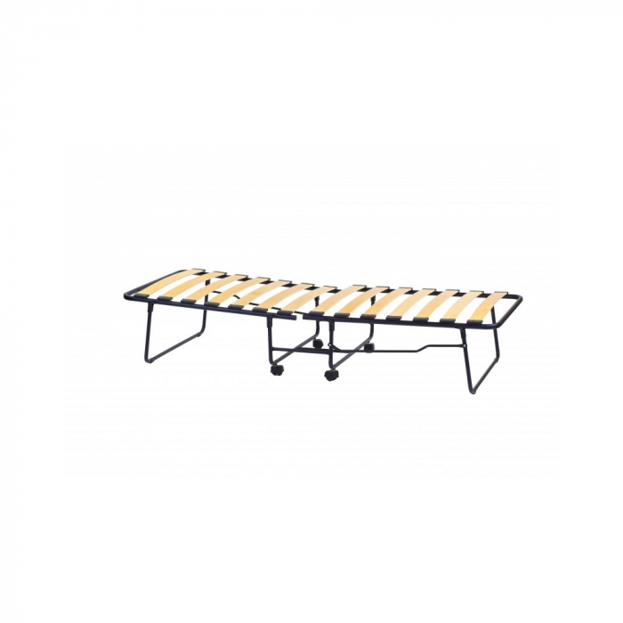 Pat metalic pliant Valetta 2 c939, 194x79x45cm, gri [2]