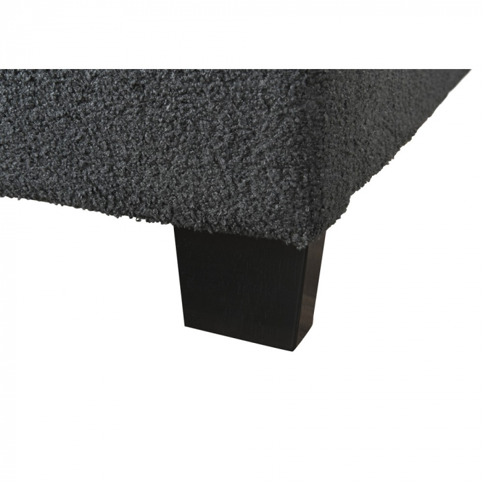 Pat tapitat Comfort 1 cu LED, 140x200, cadru din lemn cu somiera [5]