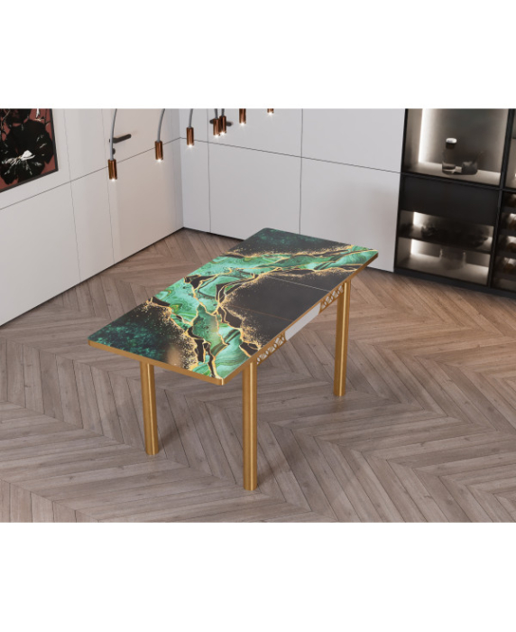 SET MASA 6 SCAUNE ALTIN 1, VERDE [5]