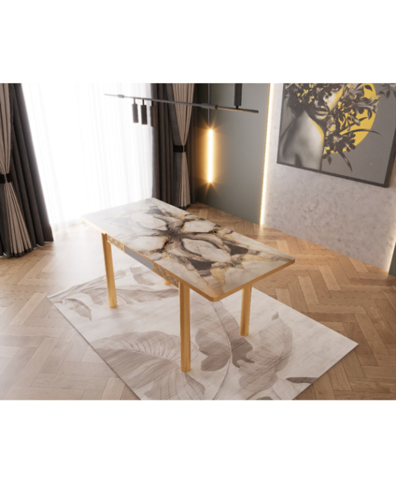 SET MASA 6 SCAUNE ALTIN 4, GRI [6]