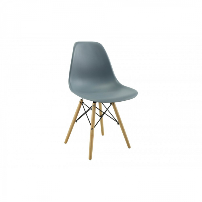 Set masa DA151Grey,80x75 cm /4 scaune, 46x55x83 cm, DA232, grey [8]