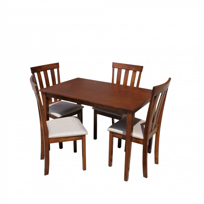 Set masa RH7006T + 4 scaune RH108C Dirty Oak 110x70x76 cm [2]