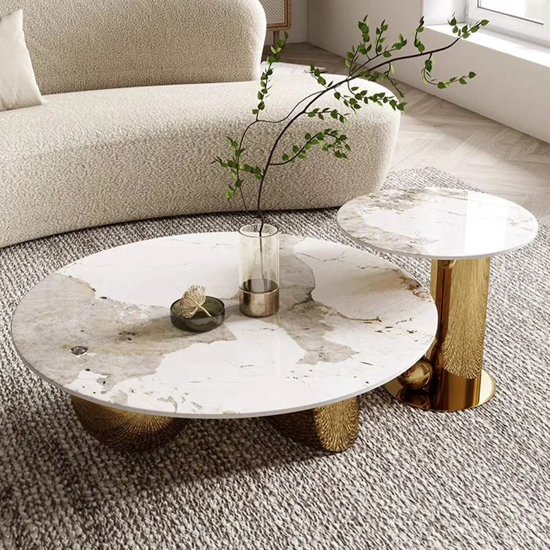 Set Masute Cafea GOLD 80x80x35 [2]