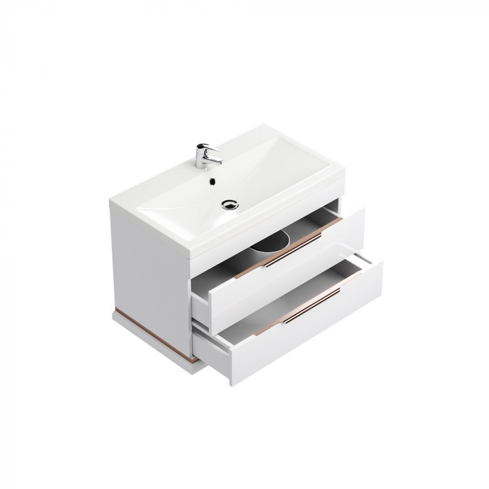 Set mobilier baie Hermes 800, Alb [3]