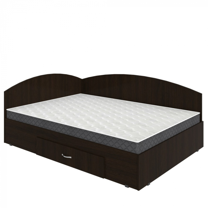 Set Pat Colt 160 si Saltea MR, Wenge [2]