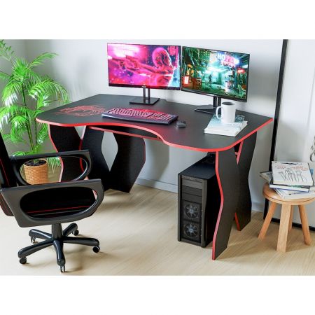 Birouri - Birou PC KL 9.0 wenge+rosu