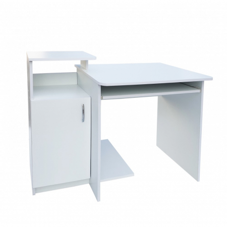Birouri - Birou PC SKM-2, 110x60x87 cm, Alb ro
