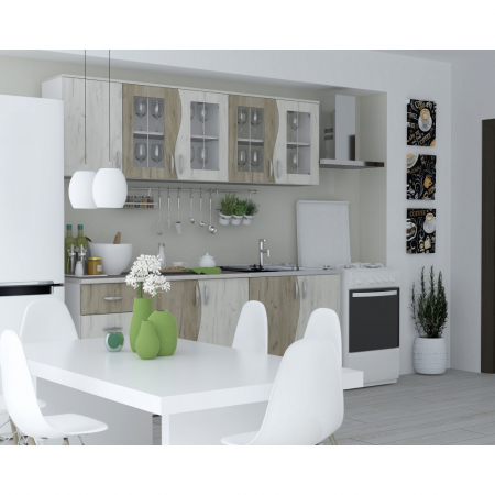 Mobilier bucatarie - Bucatarie CIP S 2m STJ K001-K002