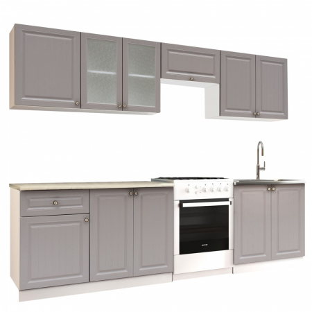 BUCATARIE GOSPODINA TRUFE MDF 2.6, 260X60X200CM, [2]