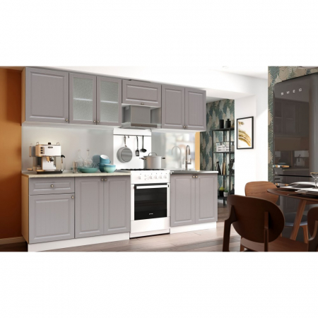 Bucatarii - BUCATARIE GOSPODINA TRUFE MDF 2.6, 260X60X200CM,