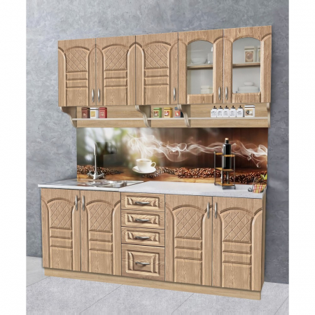 Mobilier bucatarie - BUCATARIE KORONA MIZ 2M SONOMA